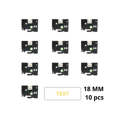 Brother TZe-244 TZe244 kleepkirjalint Dore analoog set 10 tükki