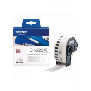 Brother DK-22210 DK22210 29mm x 30480mm termopaberist etiketid