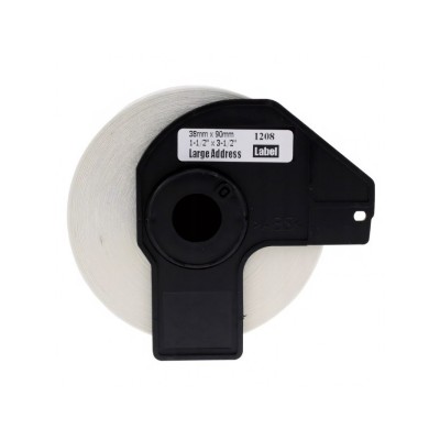 Brother DK-11208 DK11208 38mm x 90mm термоэтикетки, Dore