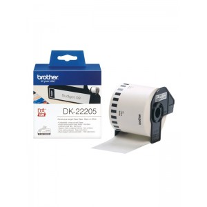 Brother DK-22205 DK22205 62mm x 30480mm термоэтикетки