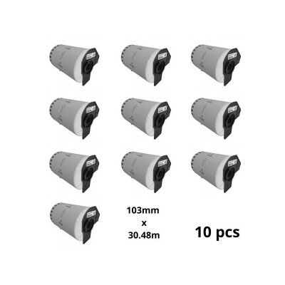 Brother DK-22246 DK22246 103mm x 30480mm termopaberist etiketid, tootja Dore, 10 tk