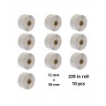 Dymo 99017 S0722460 etiketi rull Dore analoog komplekt 10 tükki