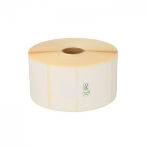 Zebra 57mm x 51mm termopaberist etiketid 25 mm südamikuga, Dore