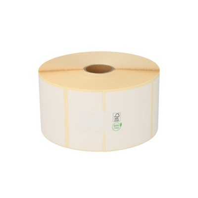 Zebra 57mm x 51mm термоэтикетки 25 mm südamikuga, Dore