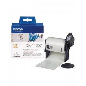 Brother DK-11207 DK11207 58mm x 58mm termopaberist etiketid