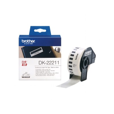 Brother DK-22211 DK22211 29mm x 15240mm термоэтикетки