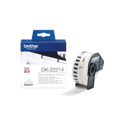 Brother DK-22214 DK22214 12mm x 30480mm термоэтикетки