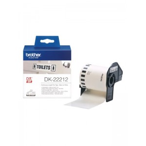 Brother DK-22212 DK22212 62mm x 15240mm termopaberist etiketid