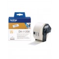 Brother DK-11208 DK11208 38mm x 90mm termopaberist etiketid