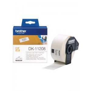 Brother DK-11208 DK11208 38mm x 90mm termopaberist etiketid