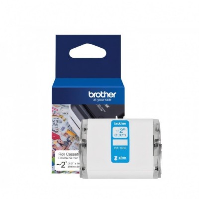 Brother CZ-1005 CZ1005 50mm x 5000mm termopaberist etiketid
