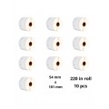Dymo 99014 S0722430 etiketi rull Dore analoog komplekt 10 tükki