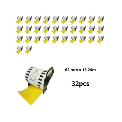 Brother DK-22606 DK22606 62mm x 15240mm термоэтикетки, производитель Dore, 32 tk