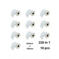 Dymo S0904980 etiketi rull Dore analoog komplekt 10 tükki