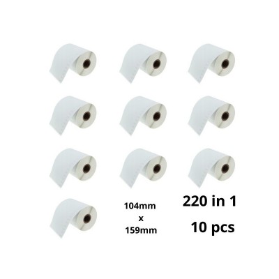 Dymo S0904980 etiketi rull Dore analoog komplekt 10 tükki