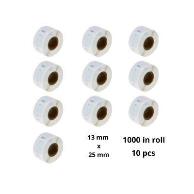 Dymo 11353 S0722530 etiketi rull Dore analoog komplekt 10 tükki