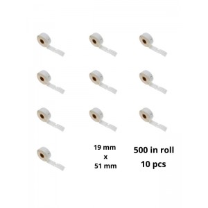 Dymo 11355 S0722550 etiketi rull Dore analoog komplekt 10 tükki