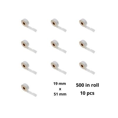Dymo 11355 S0722550 etiketi rull Dore analoog komplekt 10 tükki