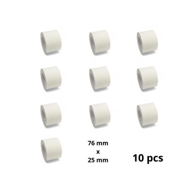 Zebra 800263-105 76mm x 25mm termopaberist etiketid 25 mm südamikuga, tootja Dore, 10 tk
