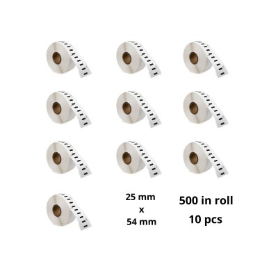 Dymo 11352 S0722520 etiketi rull Dore analoog komplekt 10 tükki removable