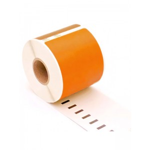 Dymo 99014 Orange S0722430 etiketi rull Dore analoog-st