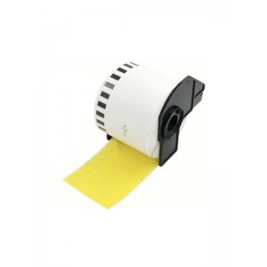 Brother DK-22205 DK22205 Yellow 62mm x 30480mm termopaberist etiketid, Dore
