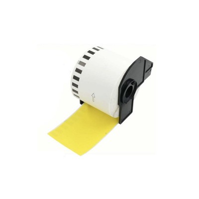 Brother DK-22205 DK22205 Yellow 62mm x 30480mm termopaberist etiketid, Dore