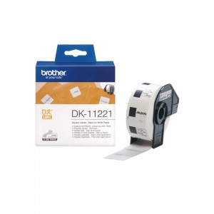 Brother DK-11221 DK11221 23mm x 23mm термоэтикетки