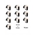 Brother DK-22211 DK22211 29mm x 15240mm термоэтикетки, производитель Dore, 10 tükki