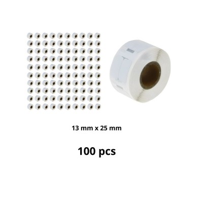 Dymo 11353 S0722530 etiketi rull Dore analoog komplekt 100 tükki