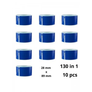 Dymo 99010 S0722370 Blue etiketi rull Dore analoog komplekt 10 tükki