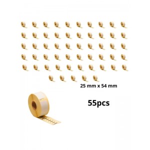 Dymo 11352 S0722520 etiketi rull Dore analoog komplekt 55 tükki