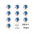 Dymo 99014 S0722430 Blue etiketi rull Dore analoog komplekt 10 tükki