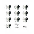 Brother DK-22205 DK22205 62mm x 30480mm термоэтикетки, производитель GROF, 10 tk