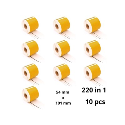 Dymo 99014 S0722430 Gold etiketi rull Dore analoog komplekt 10 tükki