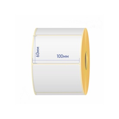 Termilised Этикетки 100 mm x 60 mm, 25 mm, rull 1250 tk