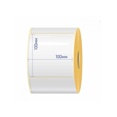 Termilised Этикетки 100mm x 100mm, 76 mm, rull 1800 tk