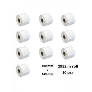 Termosildid 100mm x 149mm, 76 mm, 2952 tk rullis, 10tk