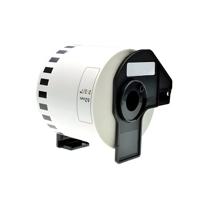 Brother DK-22205 DK22205 62mm x 30480mm Synthetic termopaberist PP этикетки, Dore