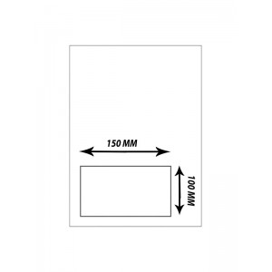 Этикетки размер 100 mm x 150 mm PostNL
