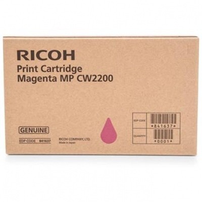 Ricoh MP CW2200 (841637) Ink Cartridge, Magenta (EXP date: 2026-