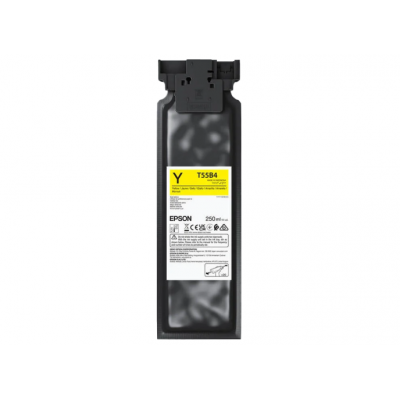 Epson UltraChrome DG2 T55B4 (C13T55B400) 250 ml Ink Cartridge, Y