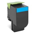 Совместимый тонер Lexmark 802HC Cyan 3000 lk