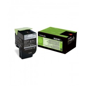 Analoog tooner Lexmark 802HK Black 4000 lk