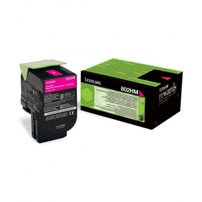 Analoog tooner Lexmark 802HM Magenta 3000 lk