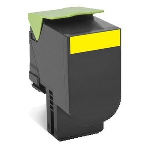 Analoog tooner Lexmark 802HY Yellow 3000 lk