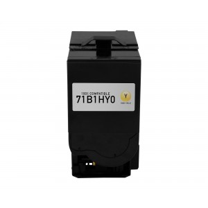 Analoog tooner Lexmark CS417, 71B2HY0 Yellow 3.500 lk