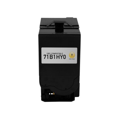 Совместимый тонер Lexmark CS417, 71B2HY0 Yellow 3.500 lk