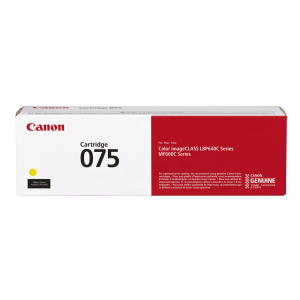 Canon CRG 075 Y (6362C002) Toner Cartridge, Yellow