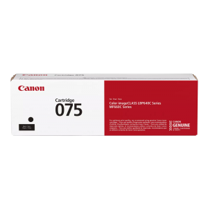 Canon CRG 075 BK (6365C002) Toner Cartridge, Black